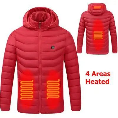 Smart Heating Vest – USB 9-Zone Heated Winter Wear