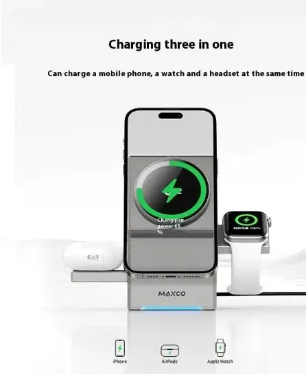 Qi2 Protocol Magnetic Touch Rotating Wireless Charger – Fast 