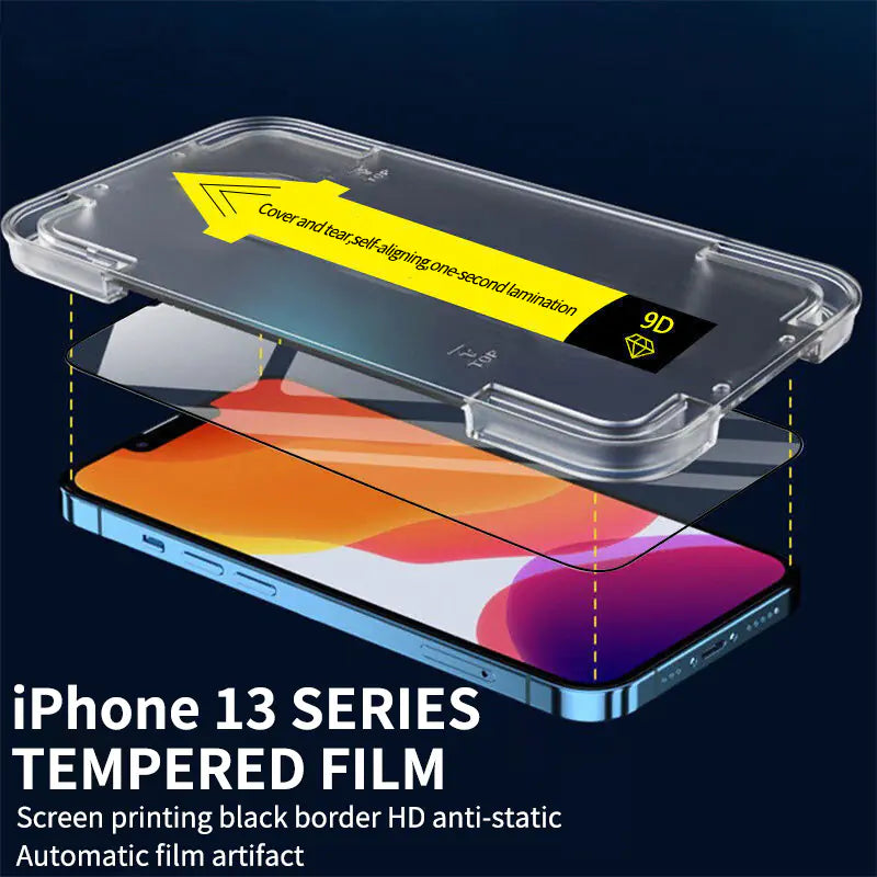 9D Full Cover Tempered Glass Screen Protector for iPhone