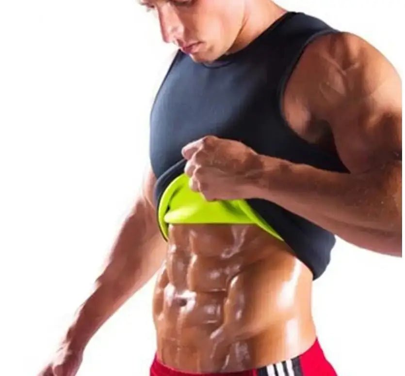 Man Sport Body Shaper Vest – Breathable Cotton Fitness 