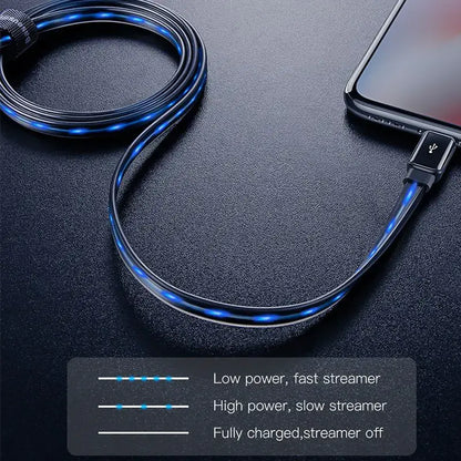 Baseus Glowing Data Cable - Baseus LED Charging Line