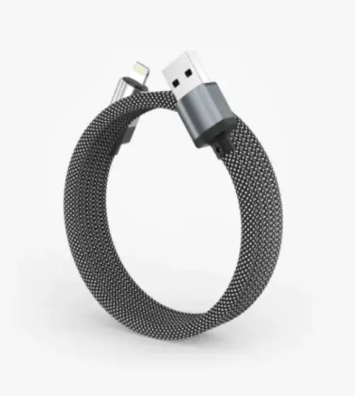 Magnetic USB Charging Cable compact charging accessory Techs Park