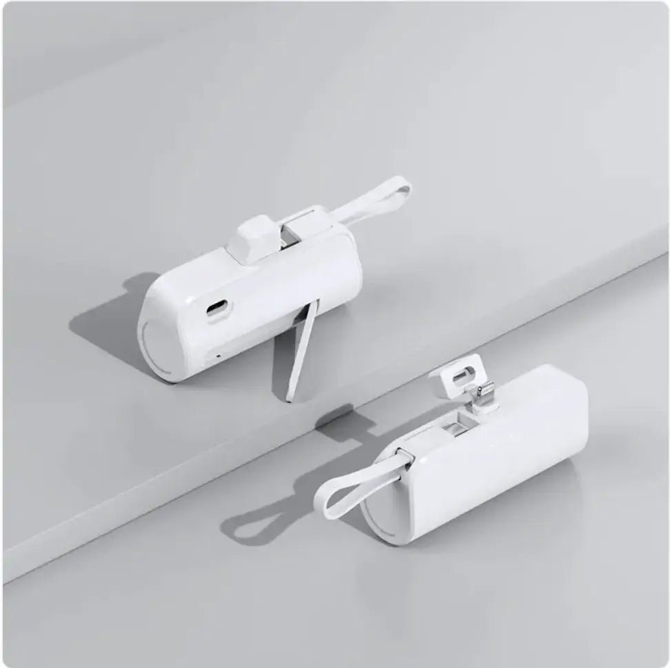 Compact Portable Capsule Power Bank – Mini Travel Charger