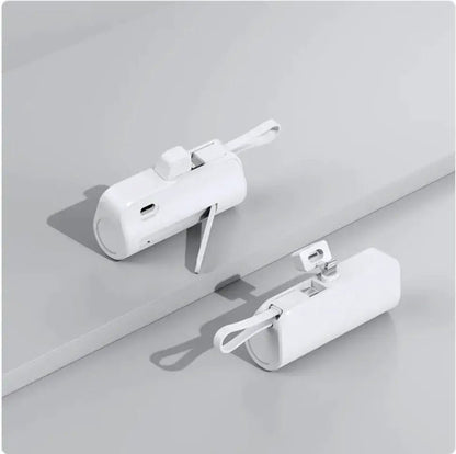 Compact Portable Capsule Power Bank – Mini Travel Charger