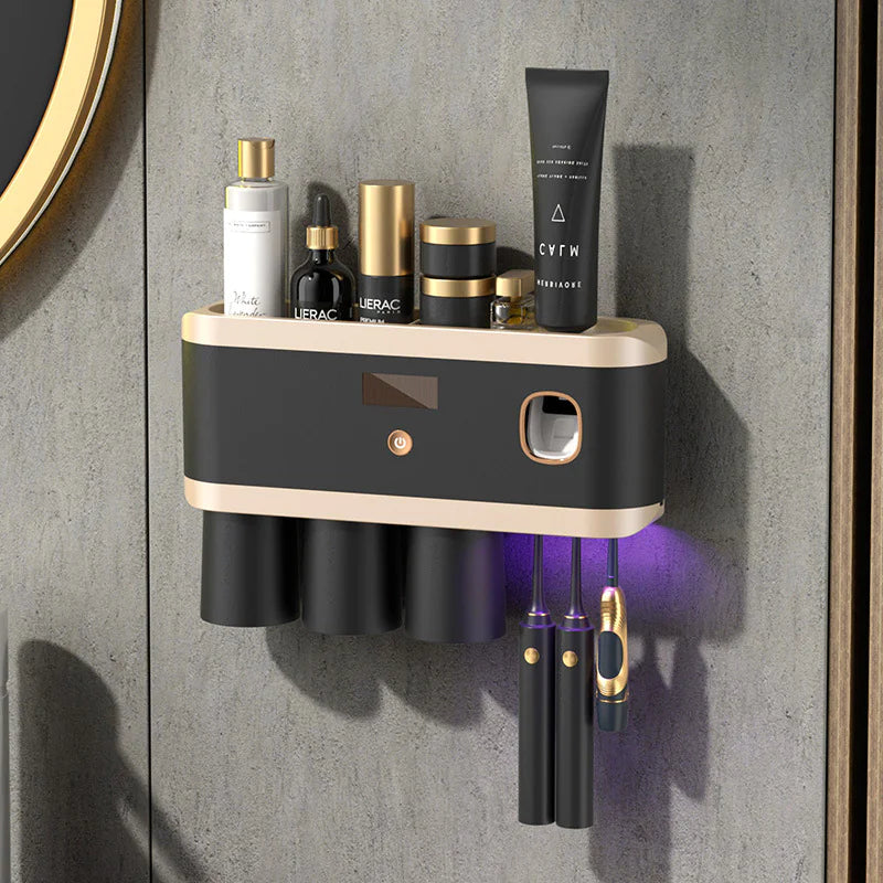 Toothbrush Holder With Disinfection & Rechargeable Function