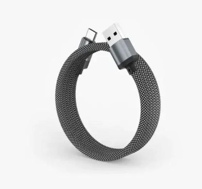 Magnetic USB Charging Cable easy plug-and-play connection Techs Park