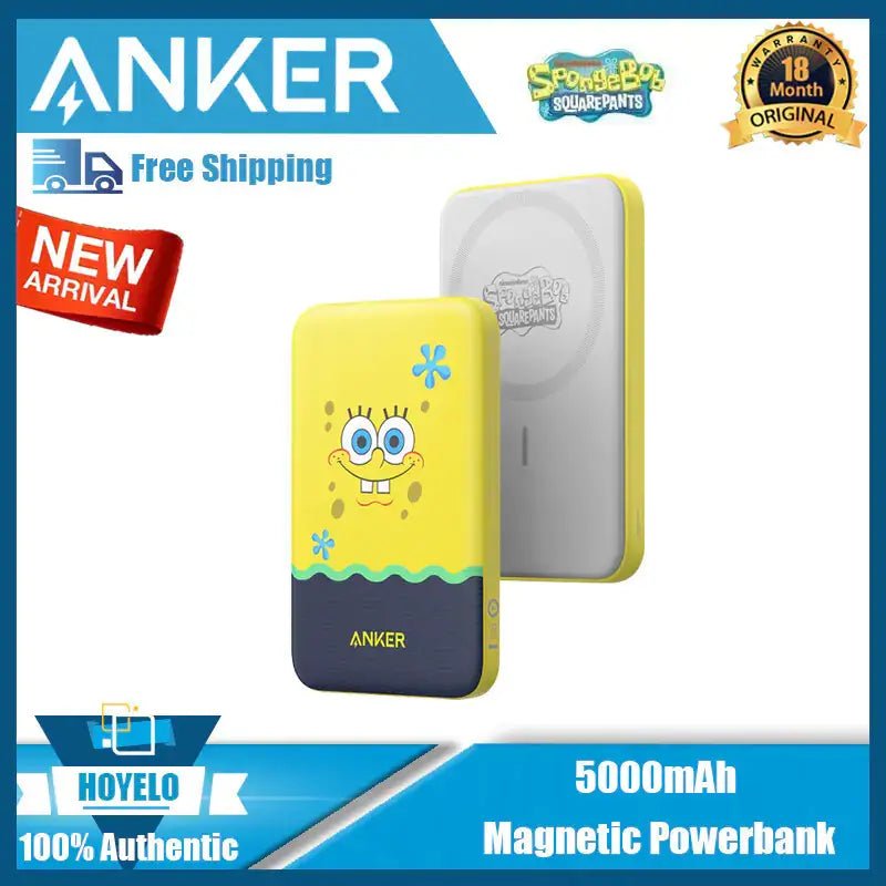 Anker MagGo Wireless Power Bank – 5000mAh Portable Charger