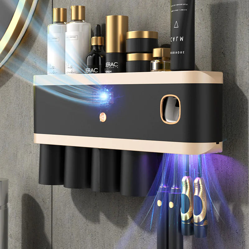 Toothbrush Holder With Disinfection & Rechargeable Function