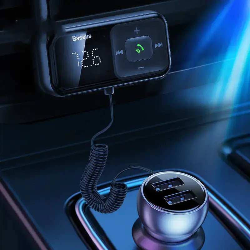 Baseus Car Bluetooth MP3 Charger  T Cat S-16 with LED Display