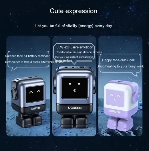 UGREEN Nexode 65W GaN USB-C Charger (3-Port)