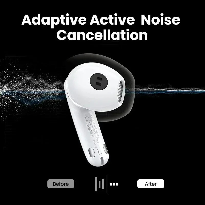 UGREEN HiTune H6 Pro Gaming Earphone Wireless Bluetooth in-Ear Custom Adaptive Active Noise Cancelling Earbuds LDAC Hi-Res Audio
