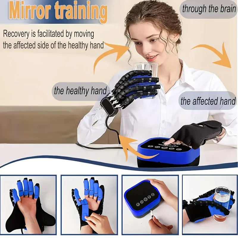 Hemiplegia Rehabilitation Equipment Stroke Recovery Robot Glove Stroke Hemiplegia Cerebral Infarction Training Equipment Therapy