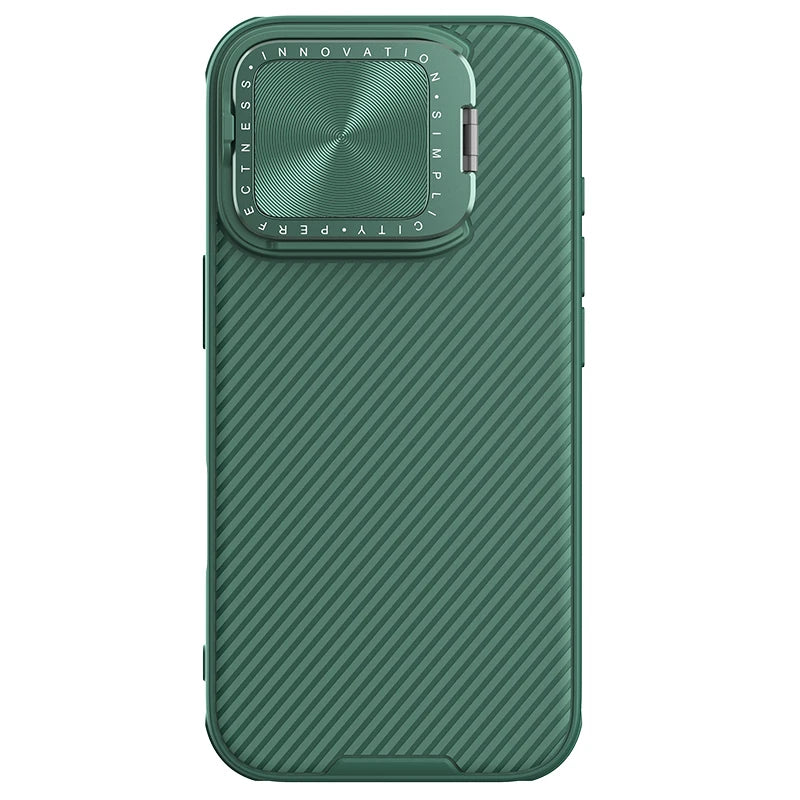 Nillkin For iPhone 16 Pro Max 5G/16 Pro Case CamShield Prop Case Lens cover metal bracket phone case shockproof protective cover