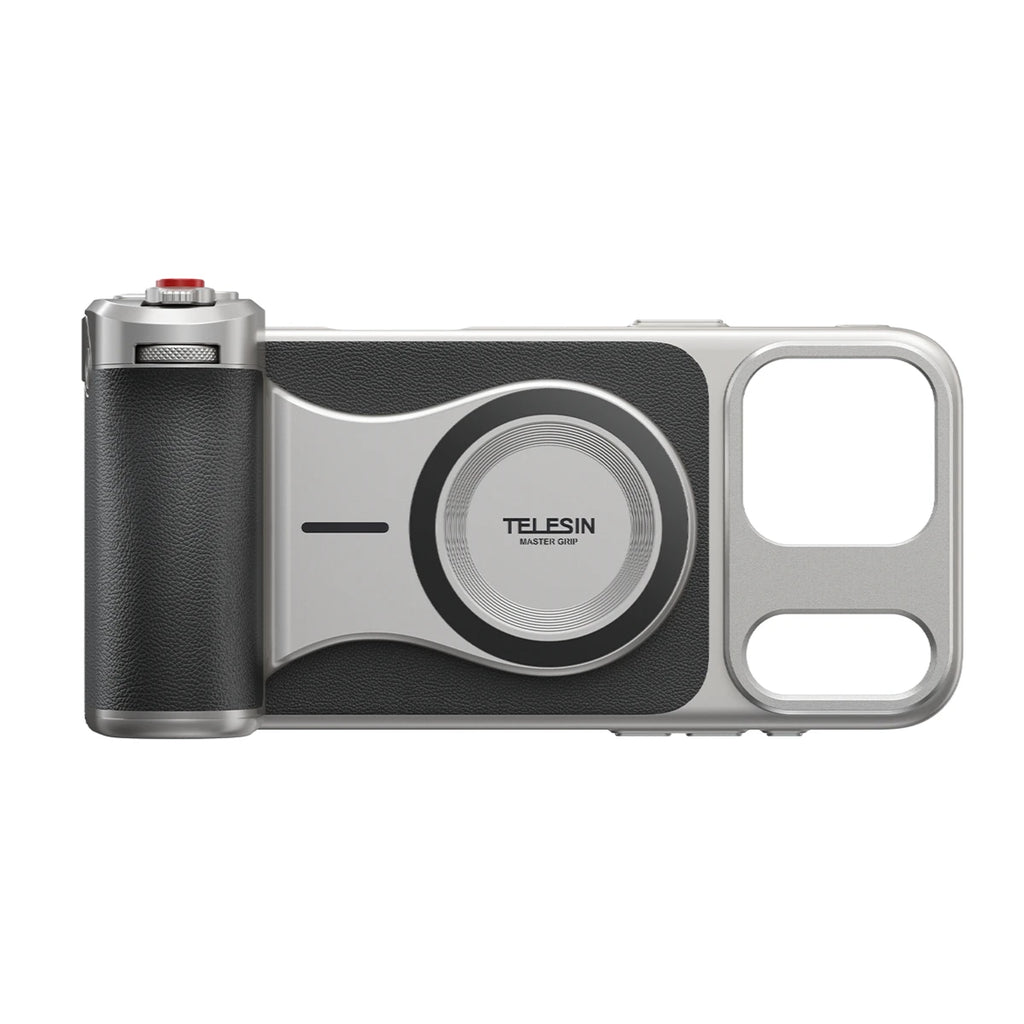 TELESIN Master Phone Camera Grip for IPhone17 Pro / Pro Max  with Remote Shutter Handheld Mount Handheld Photography Accessories