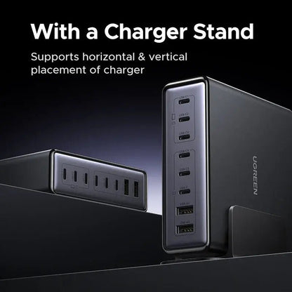 UGREEN 200W GaN Charger for Laptops and Devices – 8-in-1 