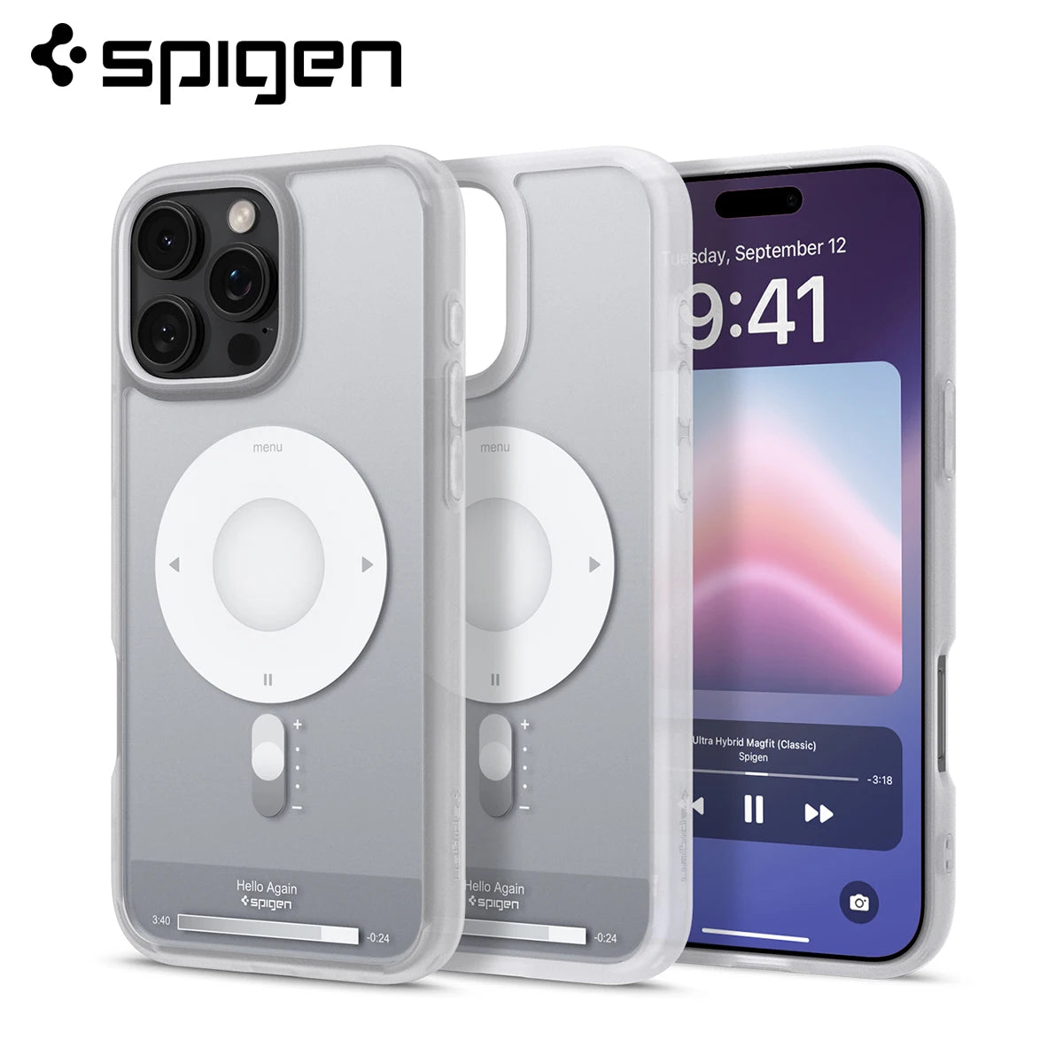 Spigen Ultra Hybrid MagFit Classic Case for iPhone 16 Pro Max / 16 Pro Magsafe Compatible Cover