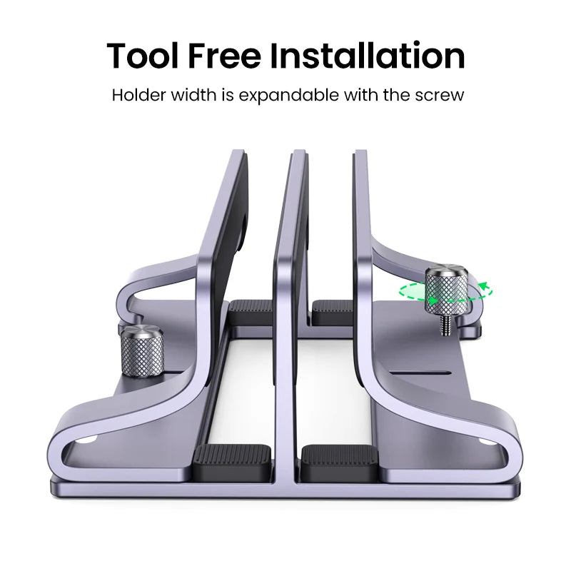 ugreen vertical laptop stand holder