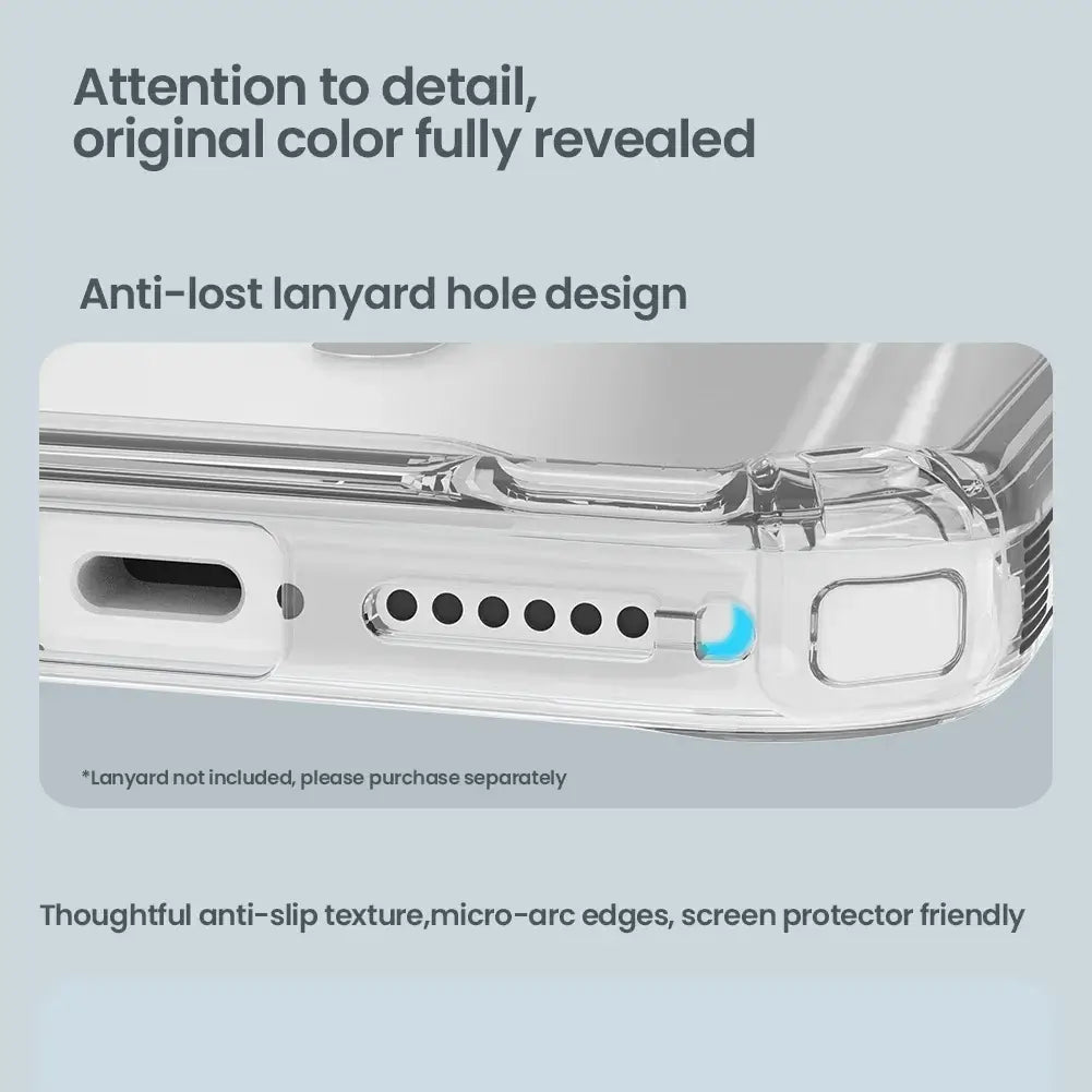 Shockproof TPU Case for iPhone 17 Series Anti-Slip Design