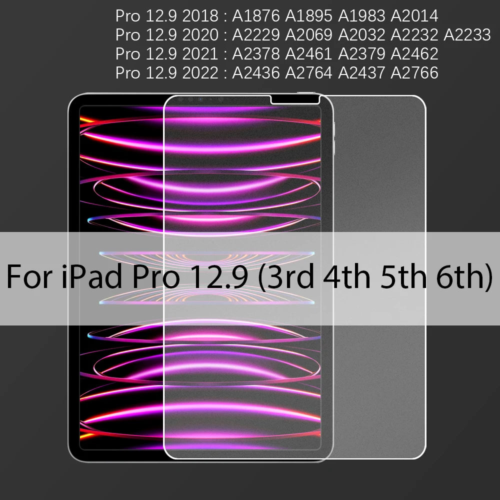 Matte Screen Protector For Ipad Pro 13 M4 Air 11 5 4 M3 M2 Mini 6 7 A16 10 9 10th 9th Generation 12.9 2025 Paper Tempered Glass