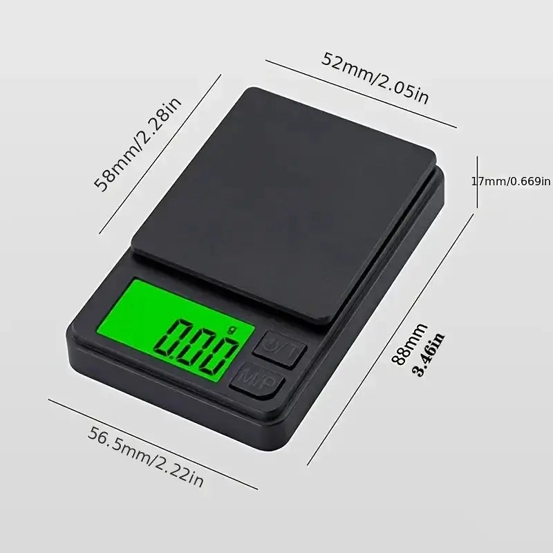 Mini Digital Scale  High-Precision Electronic Pocket Scale 0.01 g Accuracy