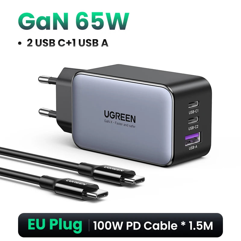 UGREEN 65W GaN Charger