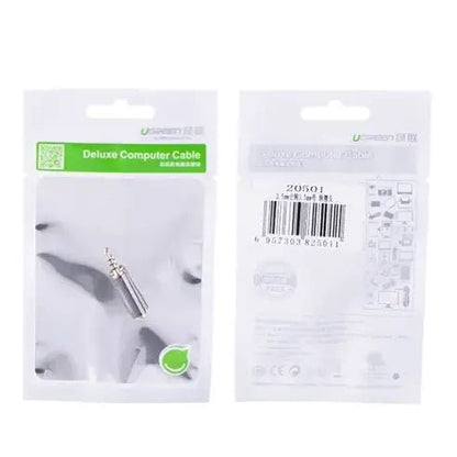 Ugreen 2.5mm to 3.5mm Adapter front view Techs Park