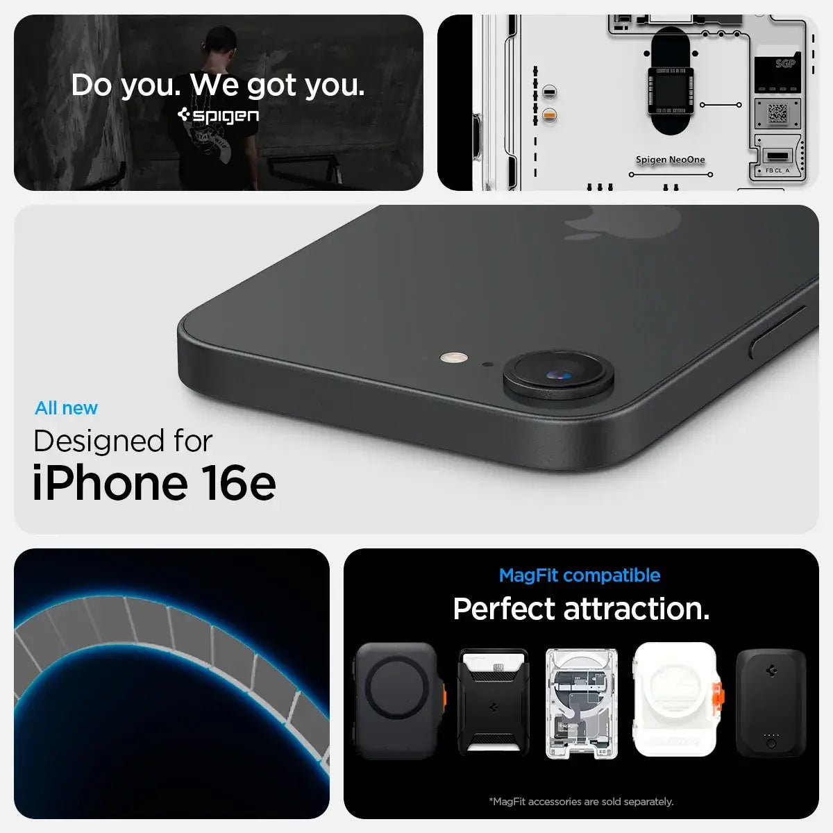 Spigen Ultra Hybrid MagFit Neo One iPhone 16e Case camera protection Techs Park