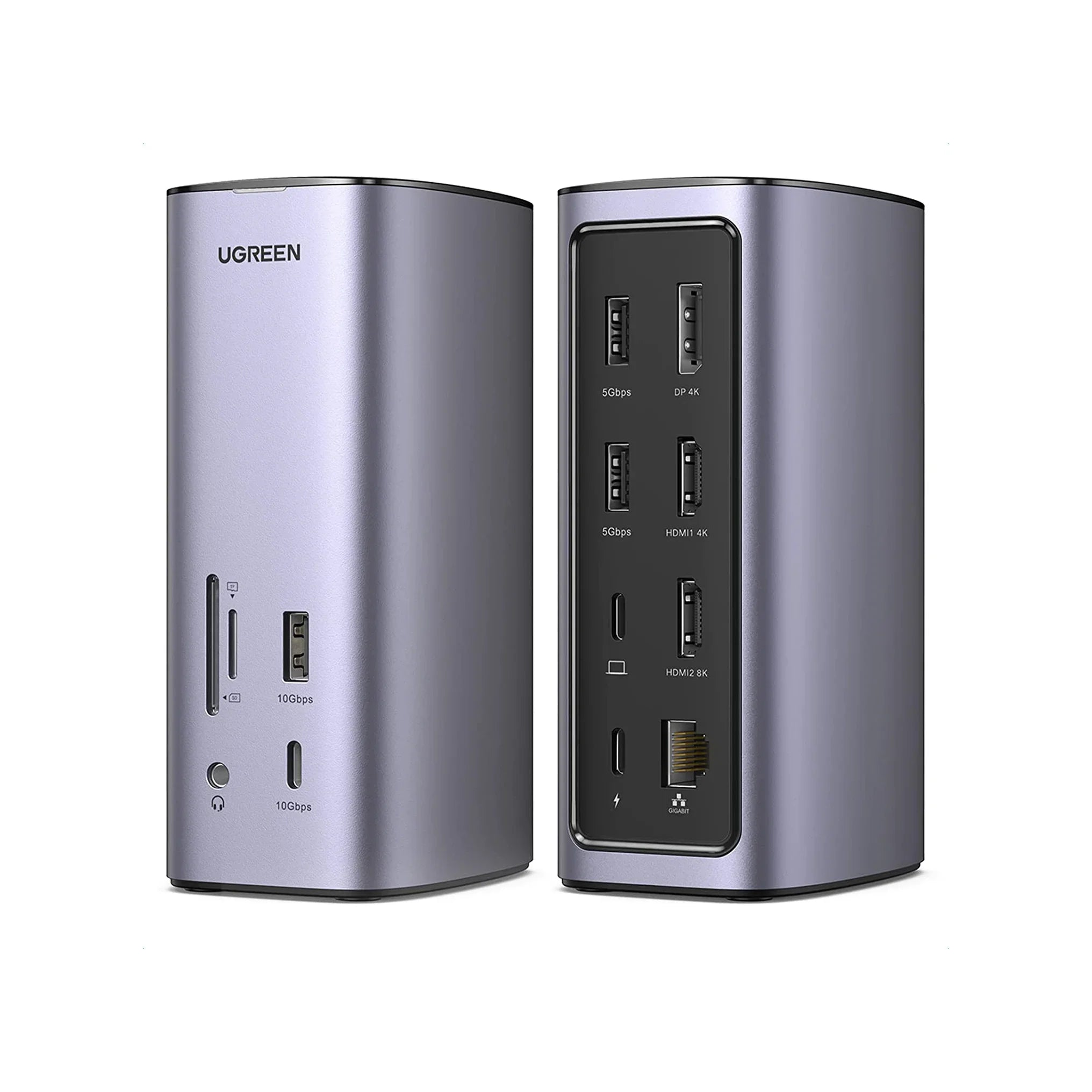 UGREEN Docking Station Triple Display 12-in-1 USB C 8K MacBook Docking Station 100W PD Charging