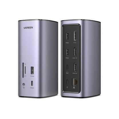 UGREEN Docking Station Triple Display 12-in-1 ports Techs Park