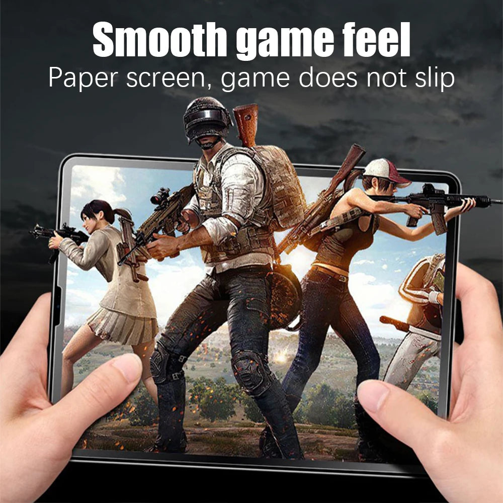 Matte Screen Protector For Ipad Pro 13 M4 Air 11 5 4 M3 M2 Mini 6 7 A16 10 9 10th 9th Generation 12.9 2025 Paper Tempered Glass
