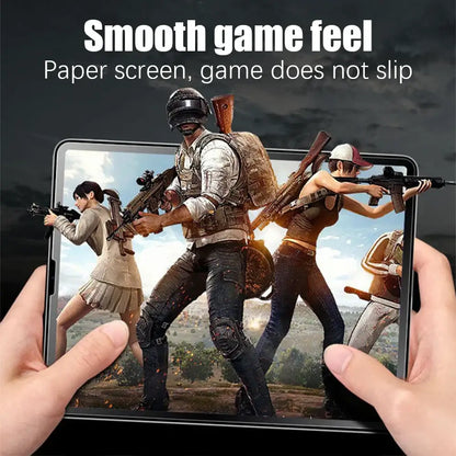Matte Screen Protector For Ipad Pro 13 M4 Air 11 5 4 M3 M2 Mini 6 7 A16 10 9 10th 9th Generation 12.9 2025 Paper Tempered Glass