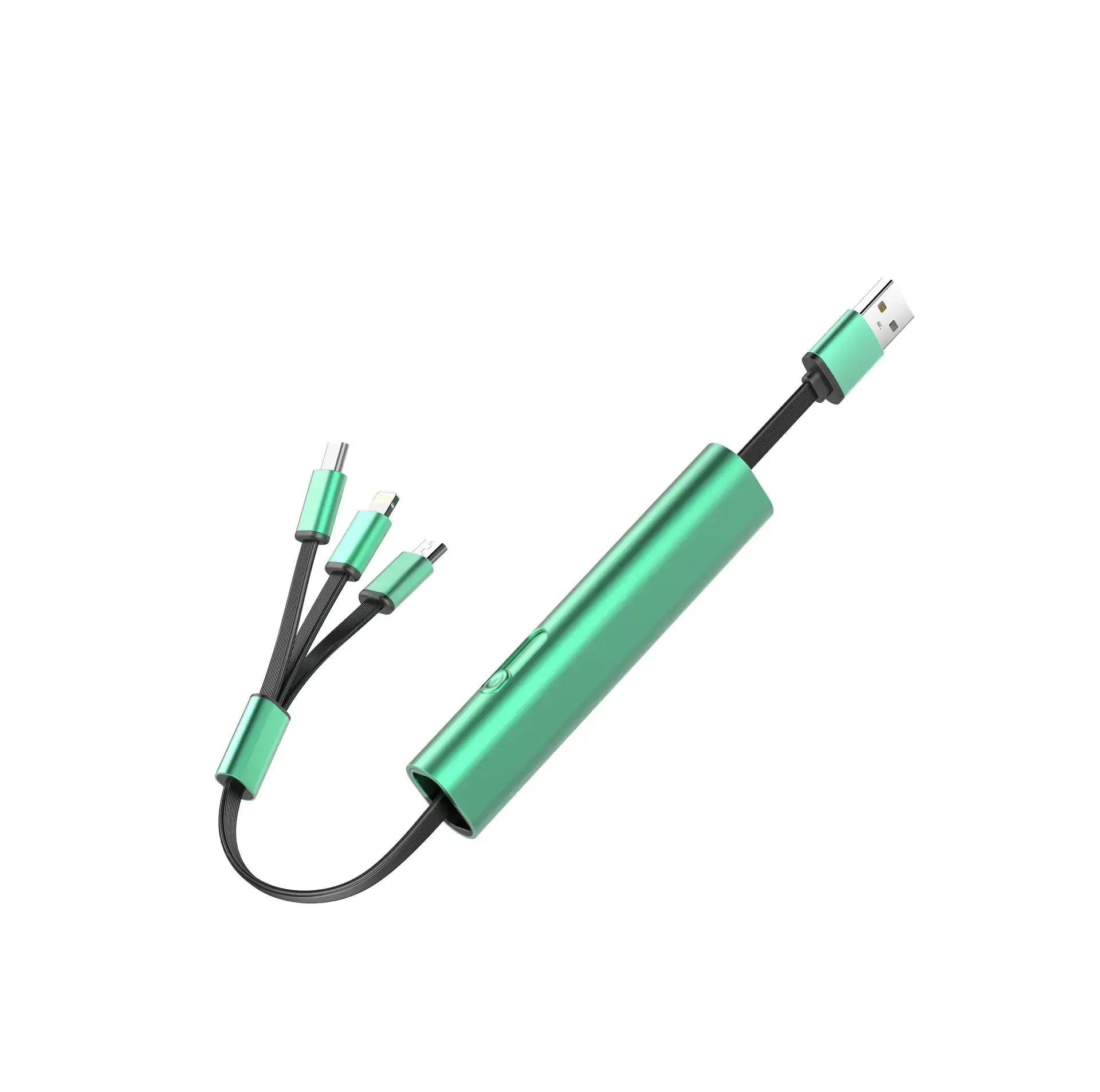 Portable Telescopic Data Cable – Type-C, Micro & Apple