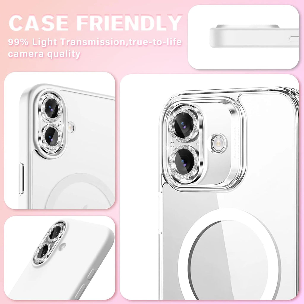 17Air Shining Camera Protectors Shatterproof Tempered Glass Lens Cover for IPhone 17/17 Pro/17 ProMax/17 Air HD Camera Films