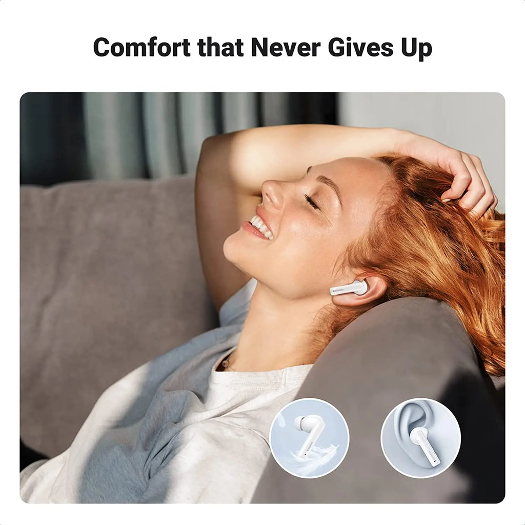 UGREEN HiTune T3 Active Noise Cancelling Wireless Earbuds Blue Tooth 5.2 AI-Enhanced Clear Calls Blue Tooth Earbuds