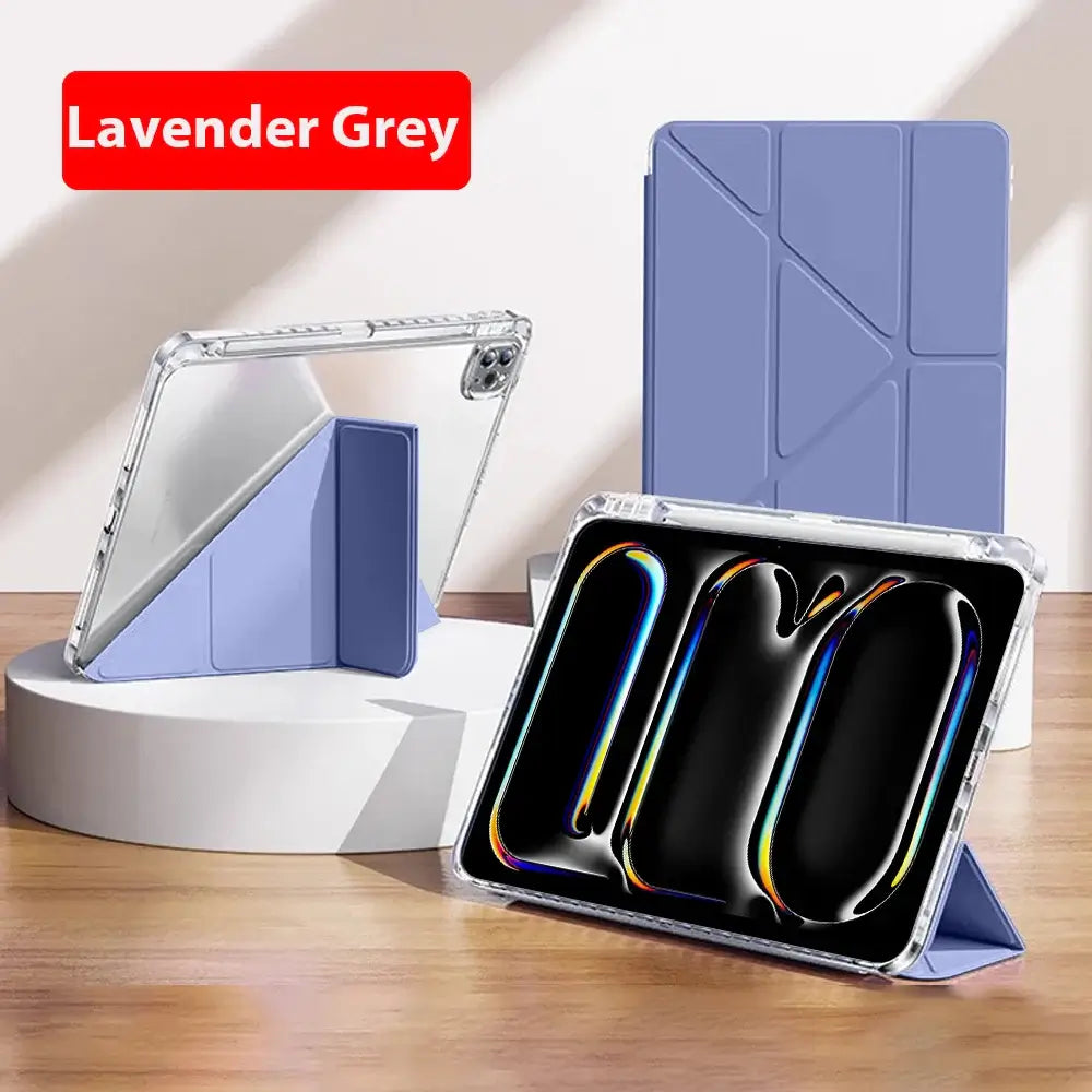 Case For iPad A16 2025 10 9 9th 10th Generation Pro 13 11th M4 12.9 Funda Air 11 5 4 M3 M2 Mini 7 6 A17 2024 8 HD Acrylic Cover