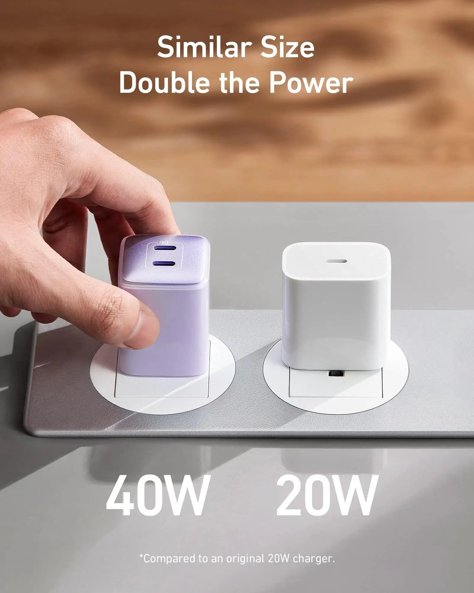 Anker USB C Charger 40W 521 Charger (Nano Pro) PIQ 3.0 Durable Compact Fast Charger