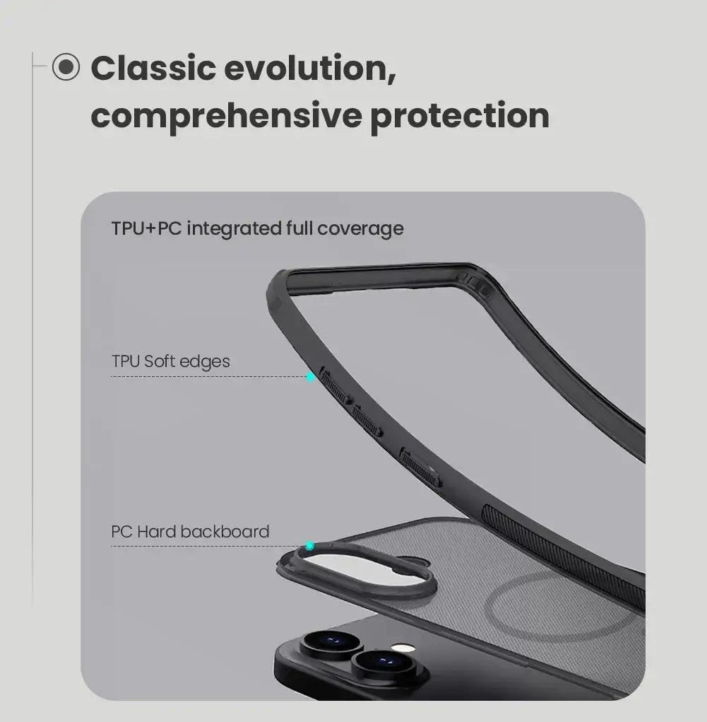 Nillkin Super Frosted Shield Magnetic Case for iPhone 17 – Techs Park