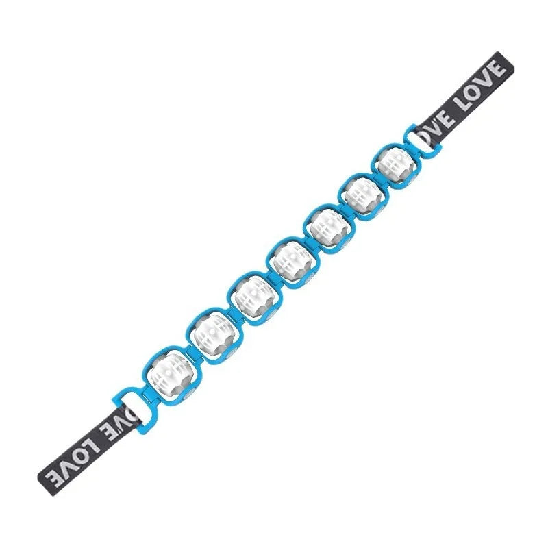 Pull Back Strip Massager Multifunctional Roller Type Massager Unclogging Meridians Open Shoulder Open Back Manual Roller