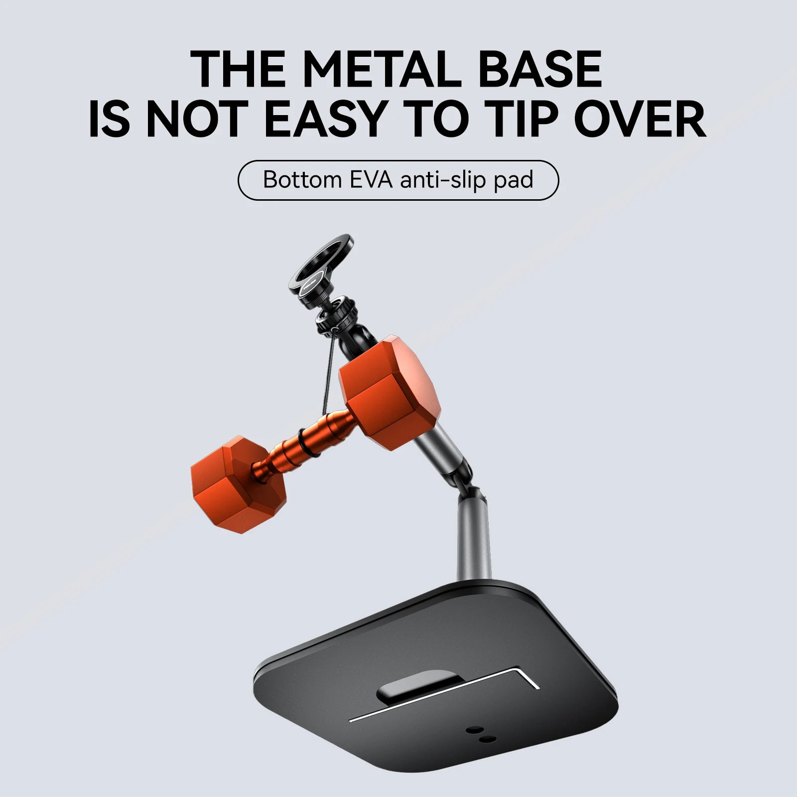 TELESIN Universal Magnetic Mobile Phone Quick Release Stand Holder Aluminium Alloy Phone Stand For iPhone 16 17 XIAOMI SAMSUNG