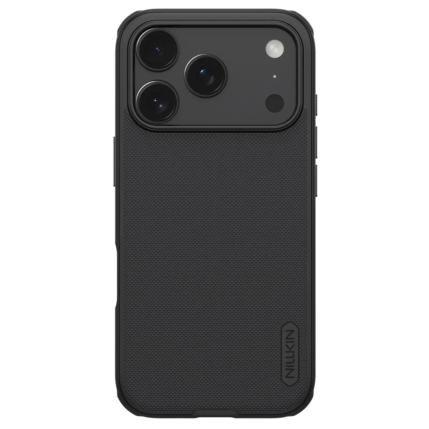Nillkin Super Frosted Shield Pro Case Transparent Black for iPhone 17, 17 Pro, and 17 Pro Max – Shockproof Frosted Protective Cover