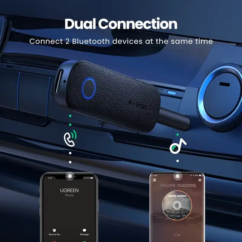 UGREEN 2-in-1 Bluetooth 5.0 Adapter
