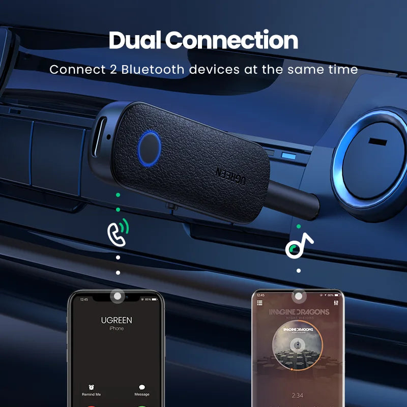 UGREEN 2-in-1 Bluetooth 5.0 Adapter
