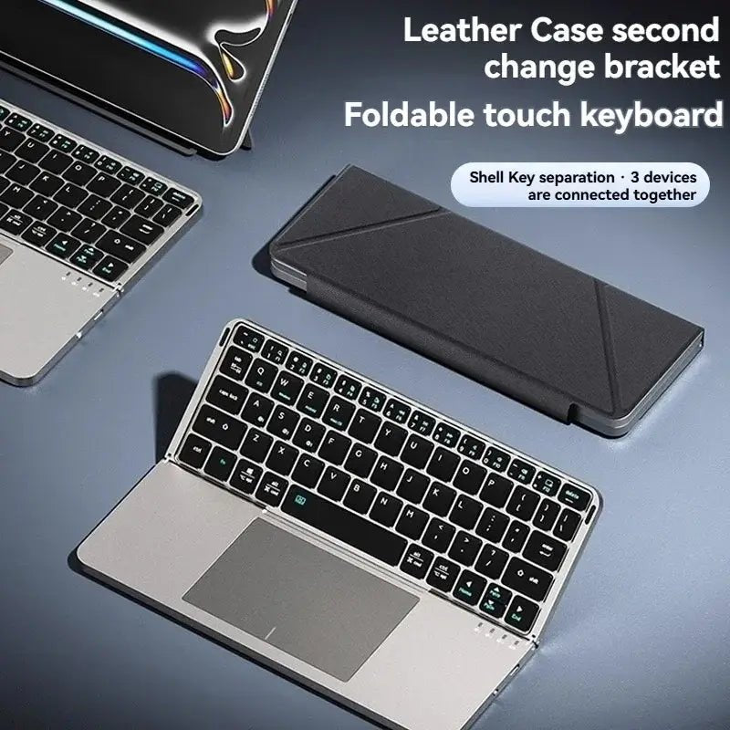 Foldable Bluetooth Keyboard with Touchpad iBOX 11 Techs Park
