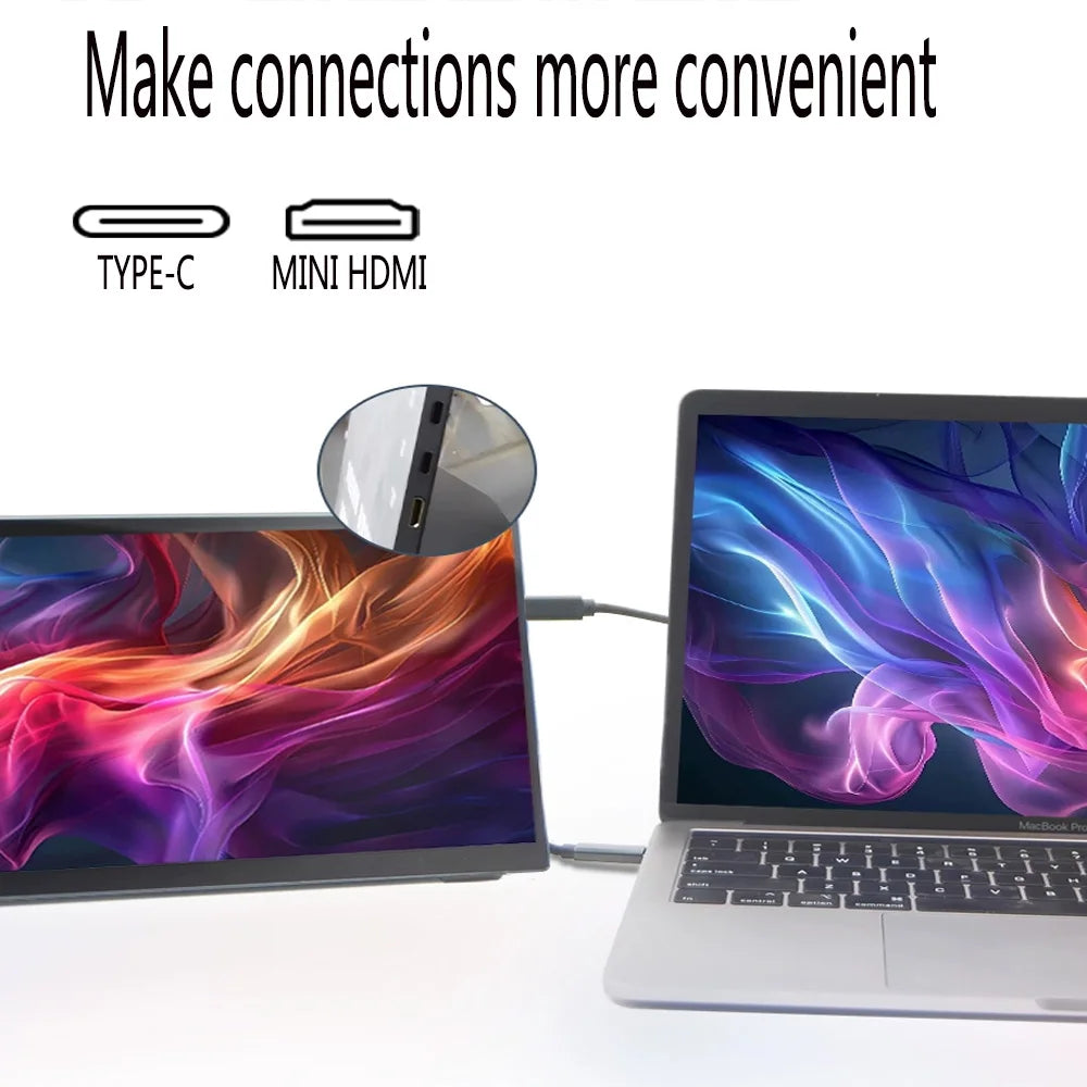 10.1/10.5Inch Portable Monitor HDMI-Compatible Laptop second screen Gaming Extended Display For Switch/PS4/Xbox/ZGYNK