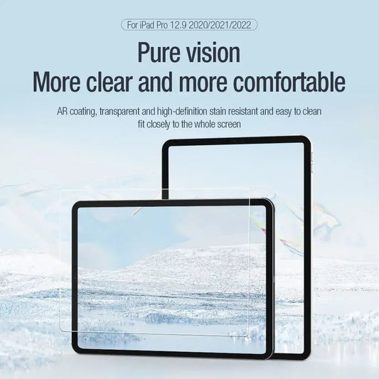 Nillkin iPad Pro 12.9 Screen Protector Front View