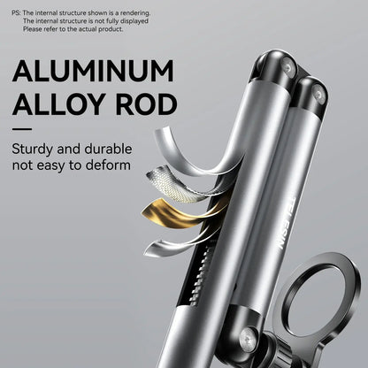 TELESIN Universal Magnetic Mobile Phone Quick Release Stand Holder Aluminium Alloy Phone Stand For iPhone 16 17 XIAOMI SAMSUNG