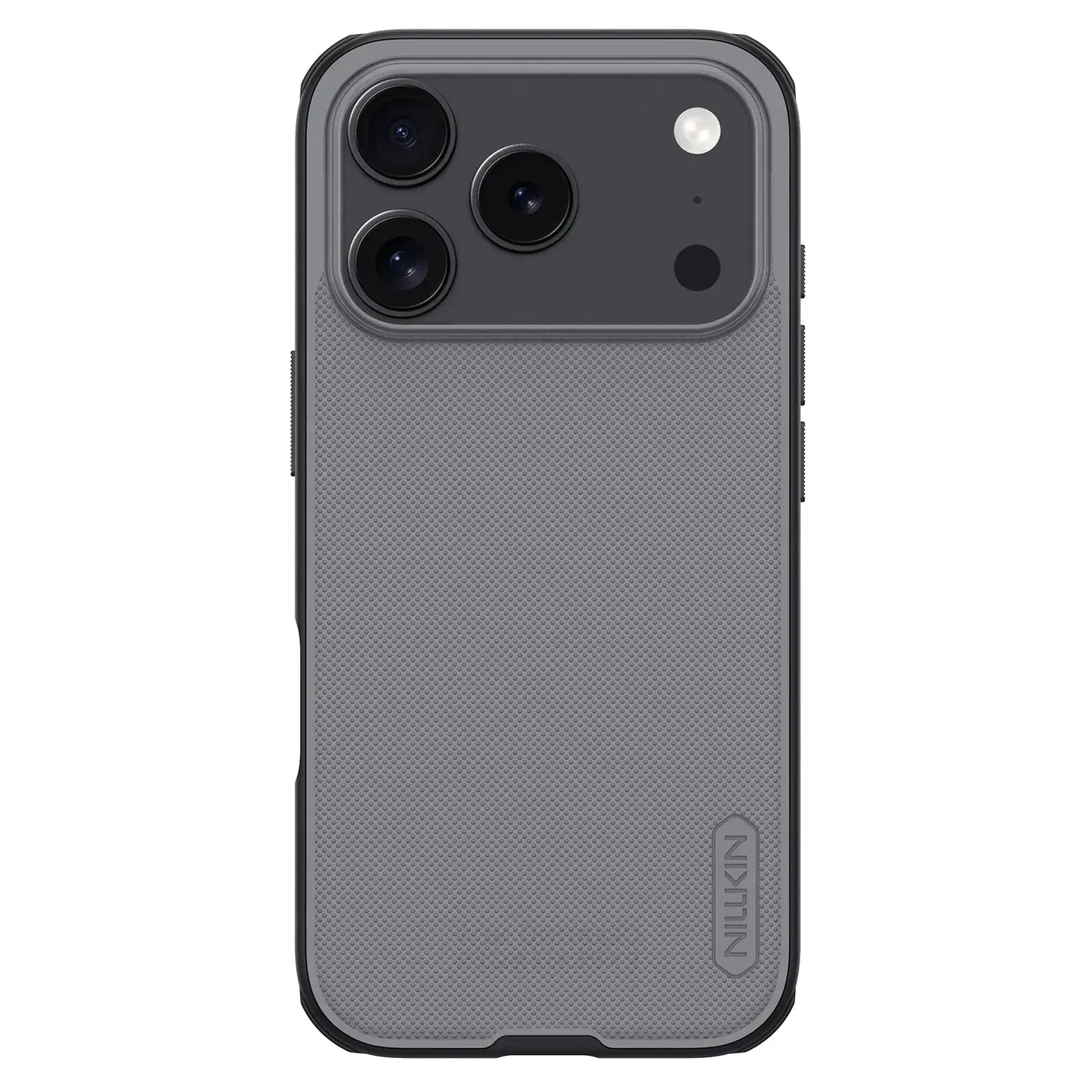 Nillkin Super Frosted Shield Pro Case Transparent Black for iPhone 17, 17 Pro, and 17 Pro Max – Shockproof Frosted Protective Cover