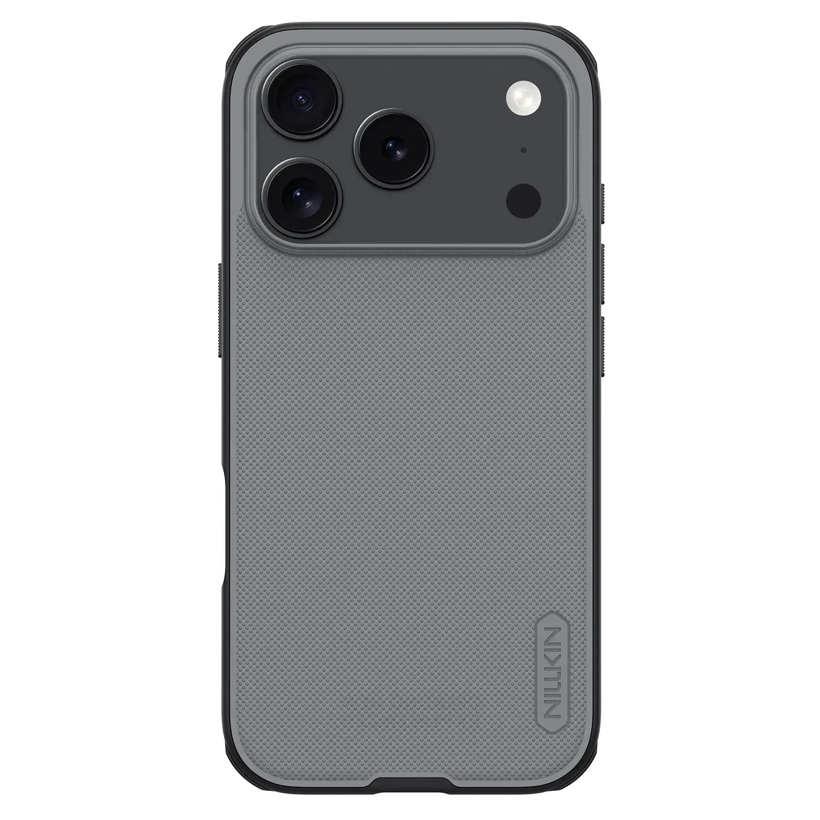 Nillkin Super Frosted Shield Pro Case Transparent Black for iPhone 17, 17 Pro, and 17 Pro Max – Shockproof Frosted Protective Cover