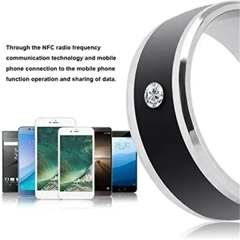 smart ring wearable technology waterproof unisex nfc