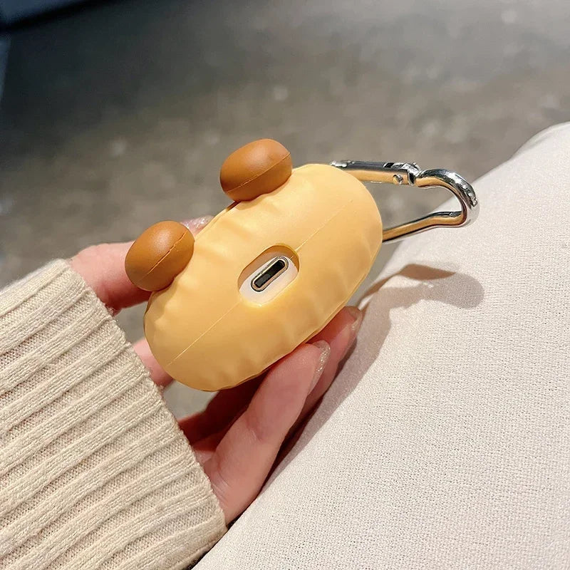 Peanut Cartoon Case for Apple AirPods 2 3 Generation Cover for AirPods Pro 2nd Gen for Air Pods 3rd Protective Shell